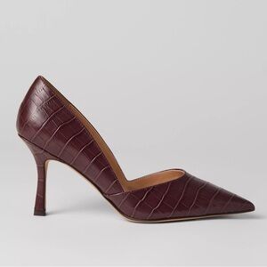 NIB Ann Taylor AZRA Chroco Pumps Size 8.5